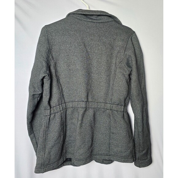 Columbia Felix Peak Button Up Jacket Womens Size Medium Grey Pockets - Picture 2 of 16